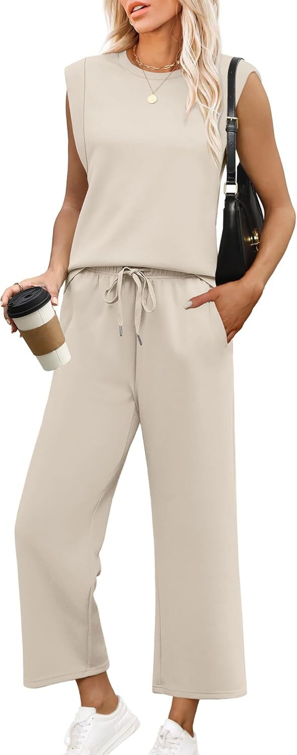 Two Piece Sets for Women Spring/Summer travel Lounge Sets