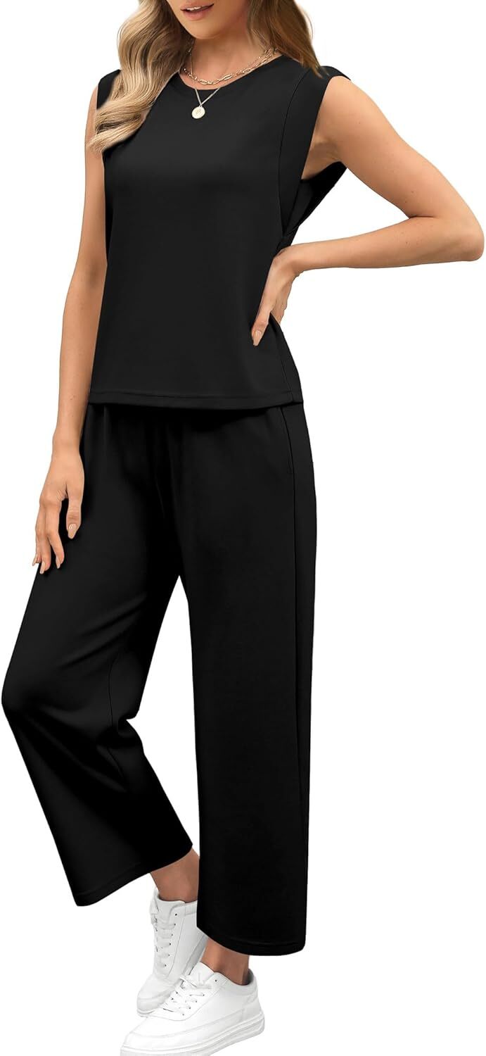 Two Piece Sets for Women Spring/Summer travel Lounge Sets