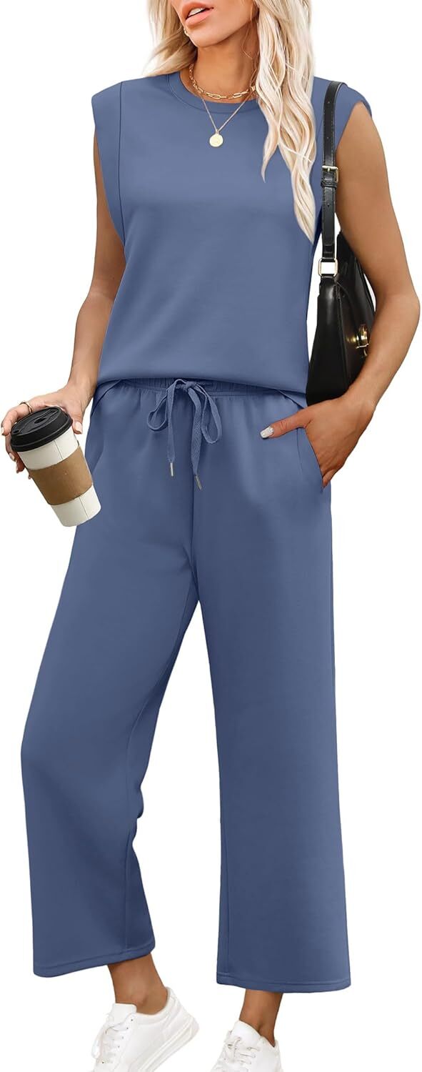 Two Piece Sets for Women Spring/Summer travel Lounge Sets