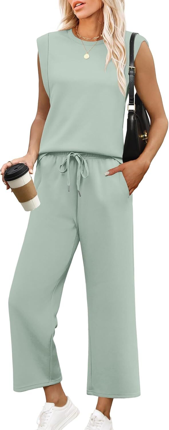 Two Piece Sets for Women Spring/Summer travel Lounge Sets