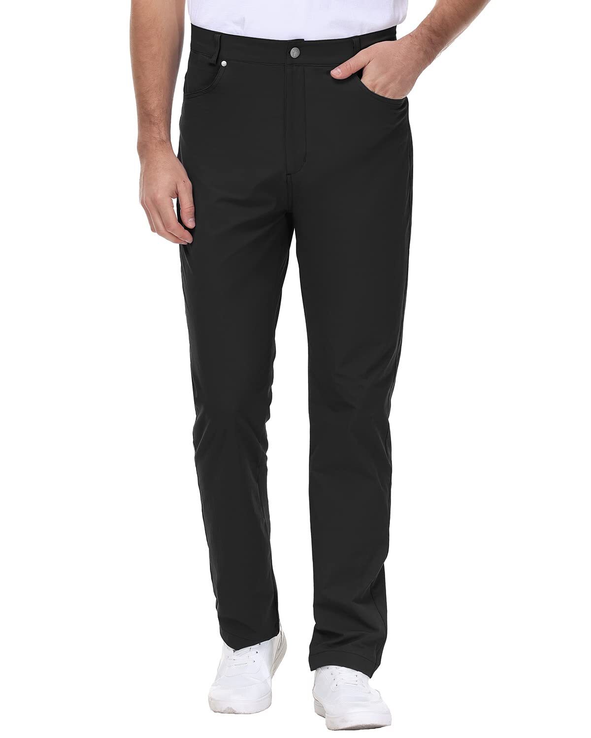 š„PROMOTION LAST DAYš„Men's Stretch Golf Pants Lightweight Quick Dry Work Casual Dress Pants 6 Pack