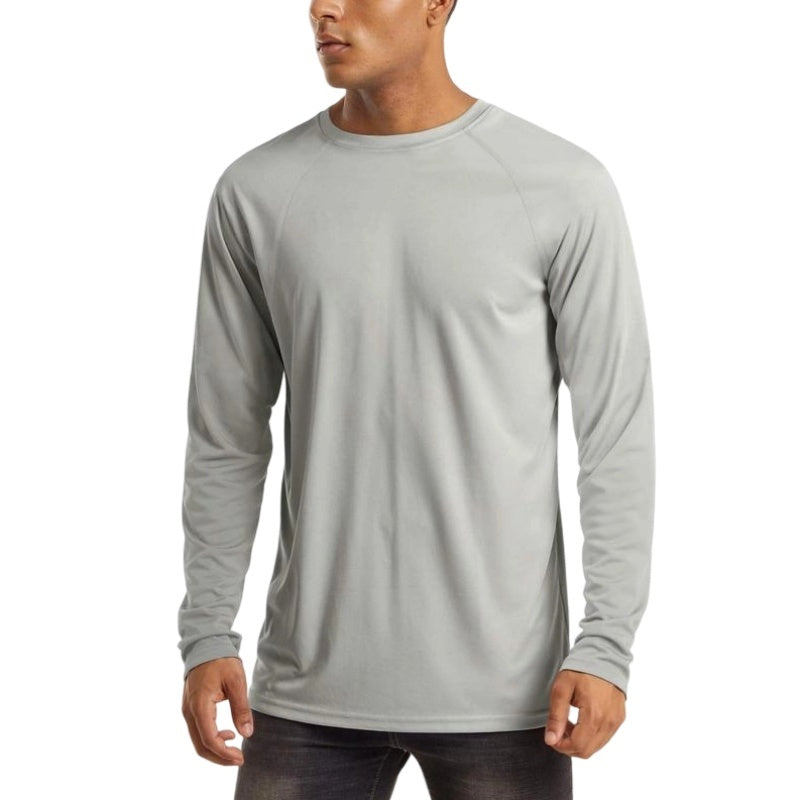 Men's UPF 50+ Long Sleeves Shirts Quick Dry Lightweight T-Shirt for Hiking Swimming Workout Rashguard
