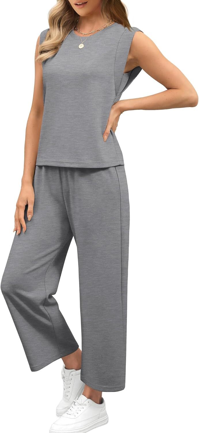 Two Piece Sets for Women Spring/Summer travel Lounge Sets