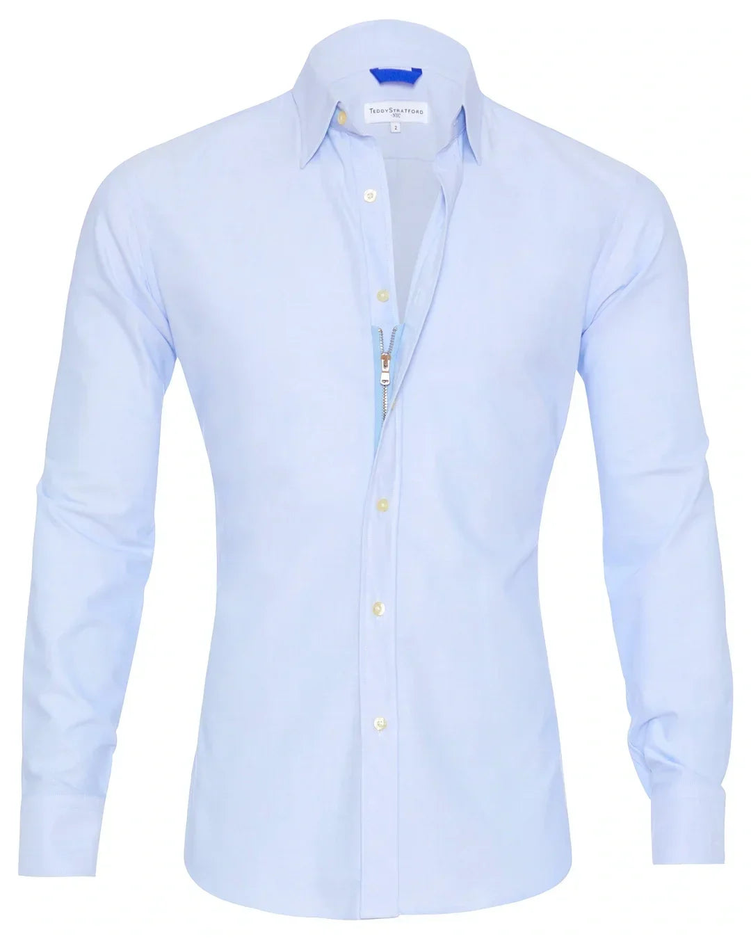 🔥2025 Hot Sale🔥Oxford Stretch Zip Shirt