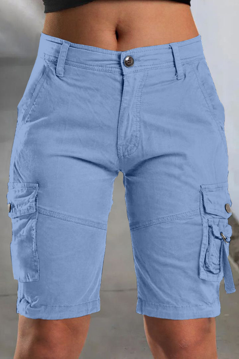 New Hot 2025🔥Stretch cargo shorts with flap pockets design