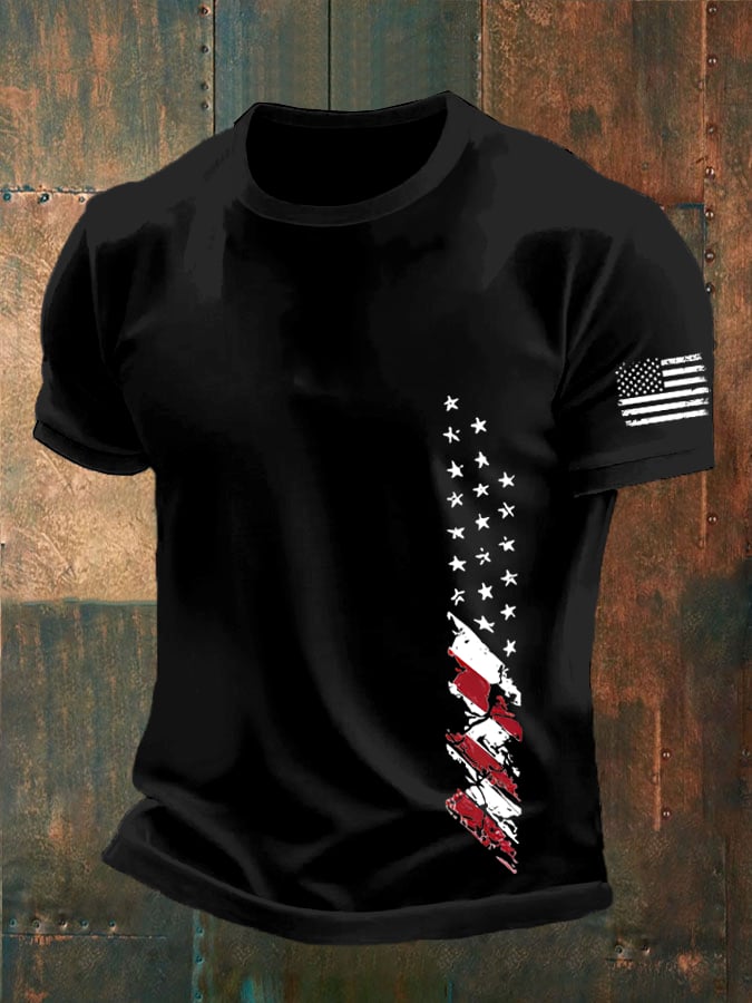 Men's Independence Day Printed T-Shirt