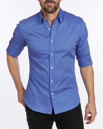 🔥2025 Hot Sale🔥Oxford Stretch Zip Shirt