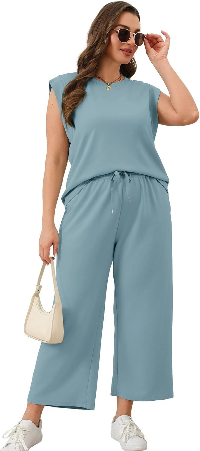 Two Piece Sets for Women Spring/Summer travel Lounge Sets