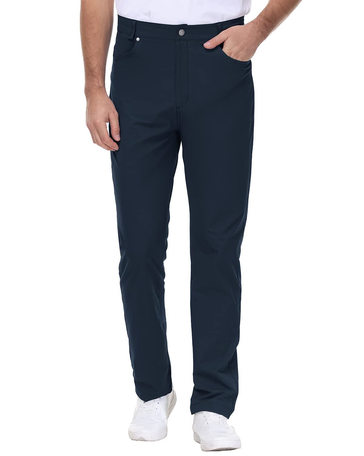 š„PROMOTION LAST DAYš„Men's Stretch Golf Pants Lightweight Quick Dry Work Casual Dress Pants 6 Pack