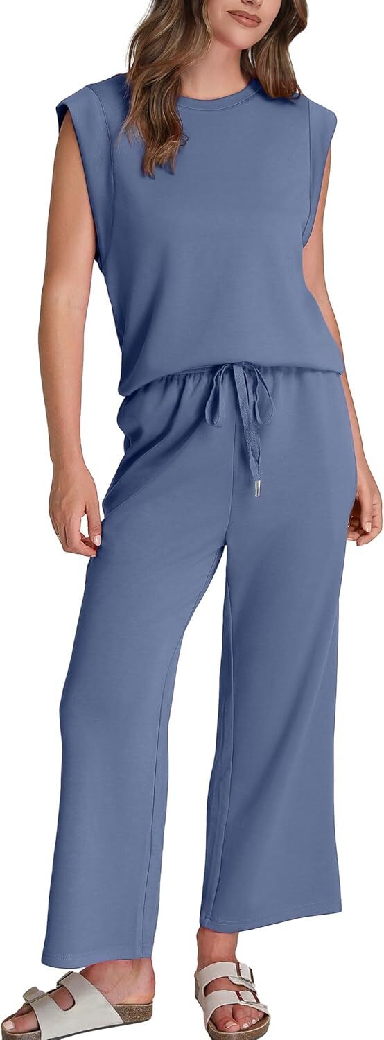 Two Piece Sets for Women Spring/Summer travel Lounge Sets