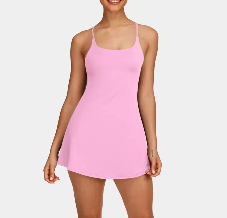 🔥Flash Sale⚡ Softlyzero Plush Backless Active Dress-Easy Peezy
