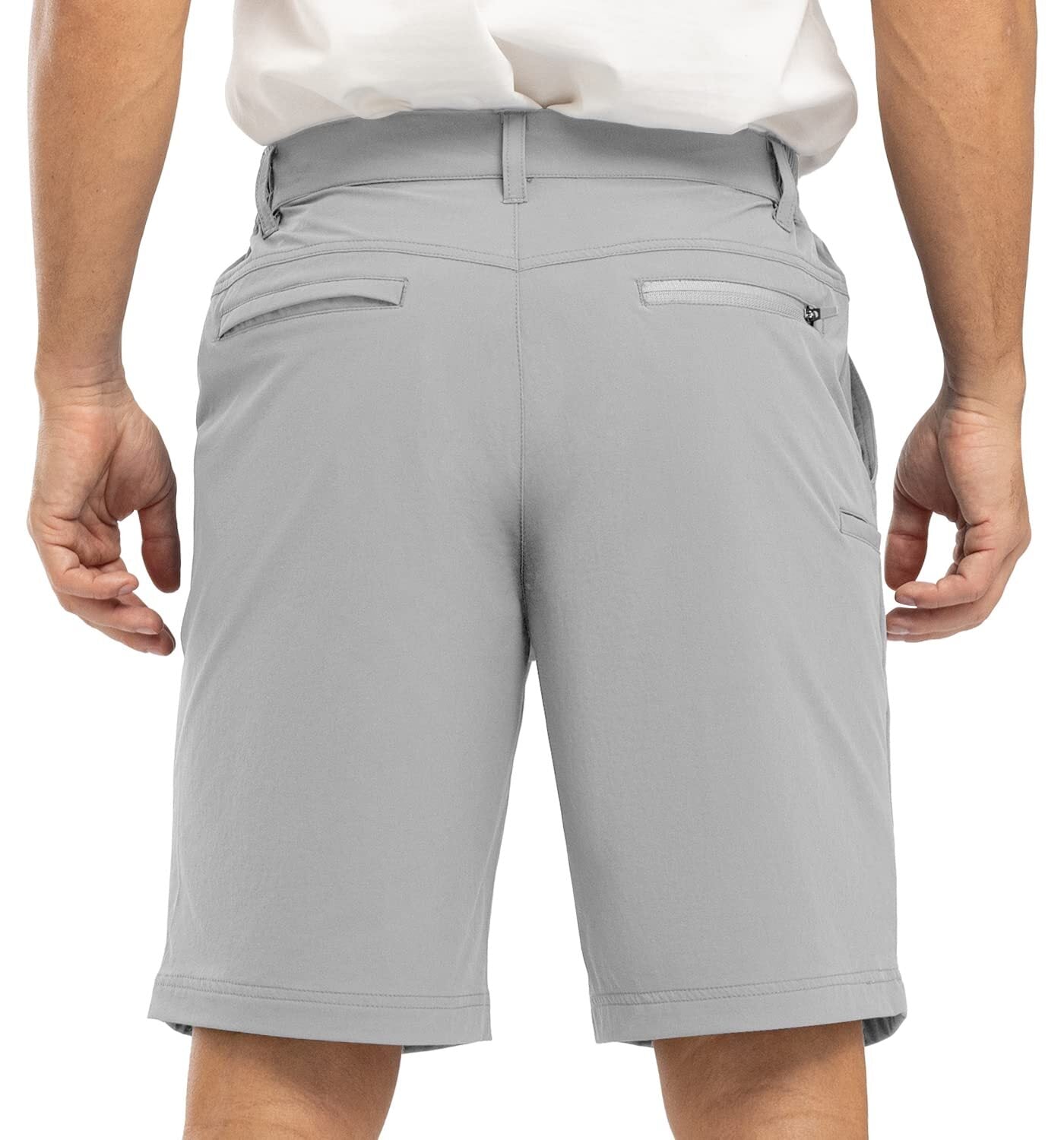 Men's golf shorts, stretch, lightweight, quick-drying, with 5 pockets