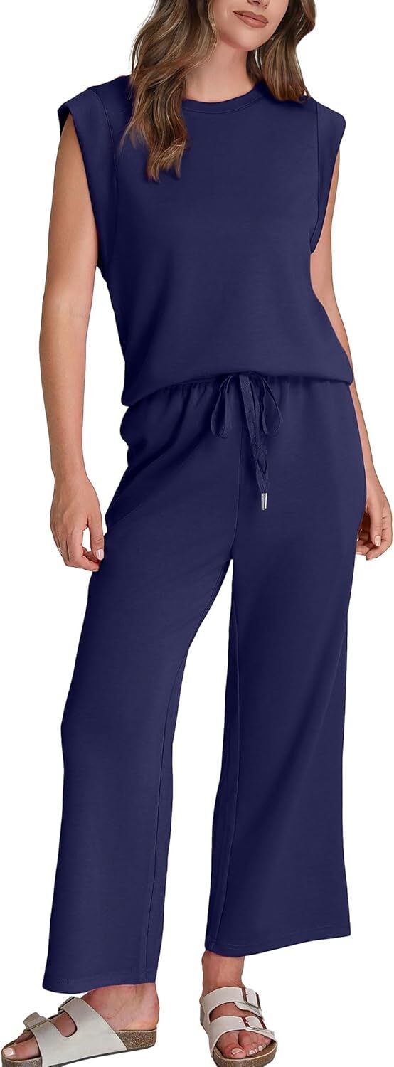 Two Piece Sets for Women Spring/Summer travel Lounge Sets