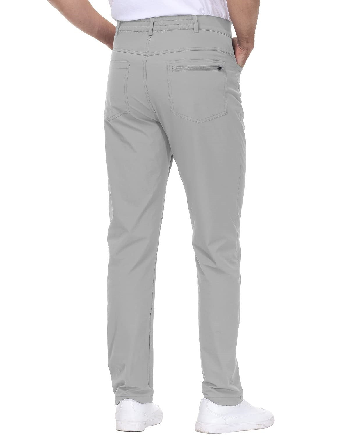 š„PROMOTION LAST DAYš„Men's Stretch Golf Pants Lightweight Quick Dry Work Casual Dress Pants 6 Pack