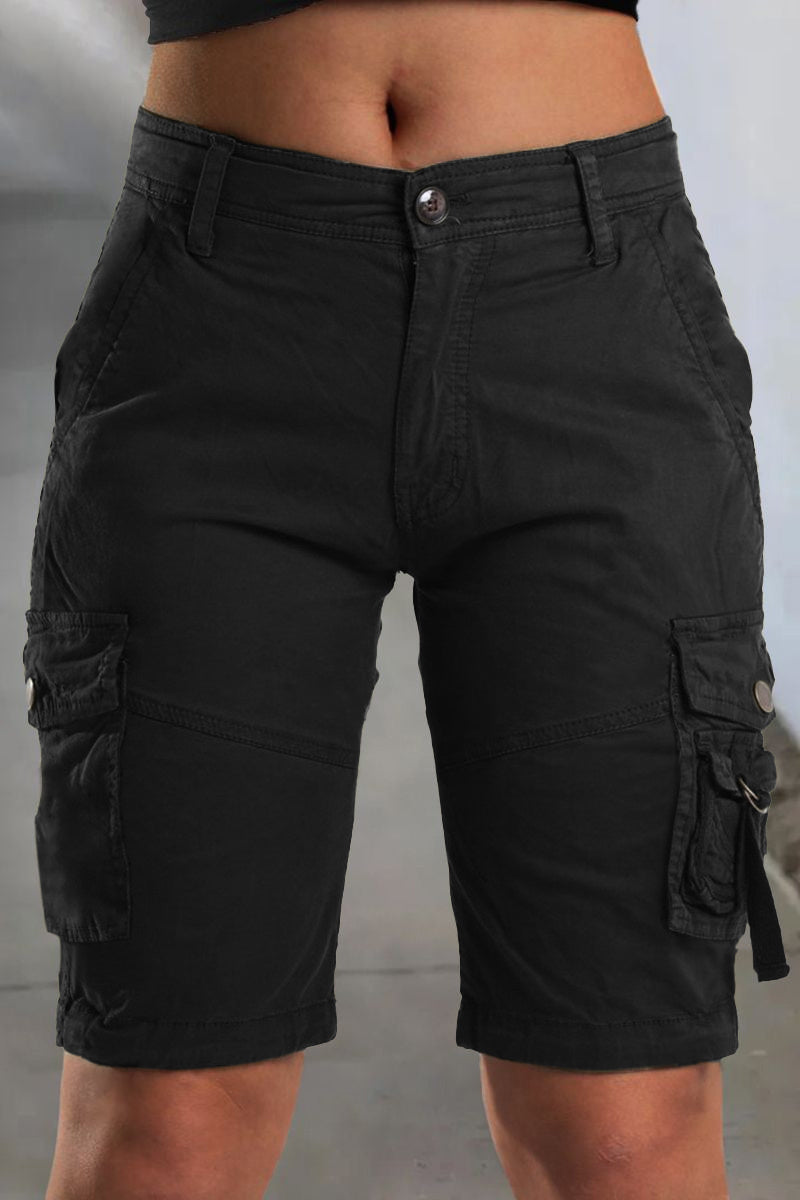 New Hot 2025🔥Stretch cargo shorts with flap pockets design