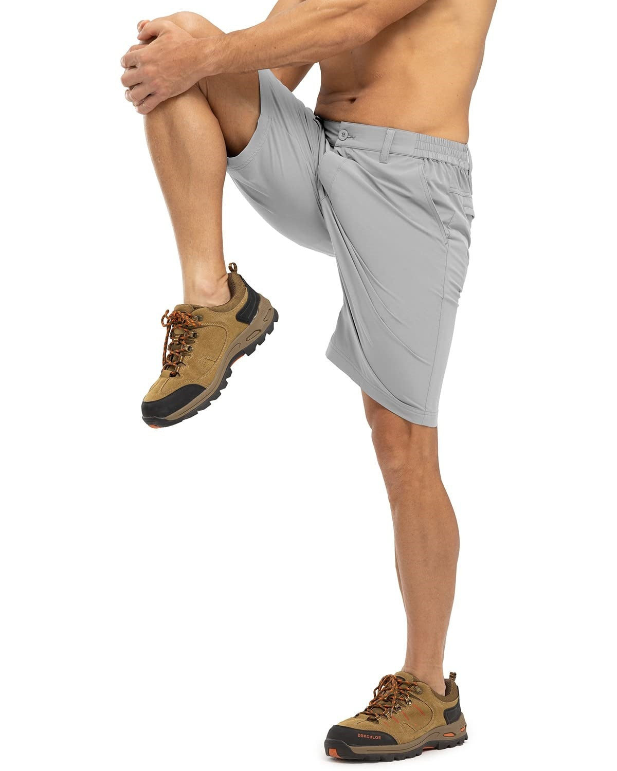 Men's golf shorts, stretch, lightweight, quick-drying, with 5 pockets