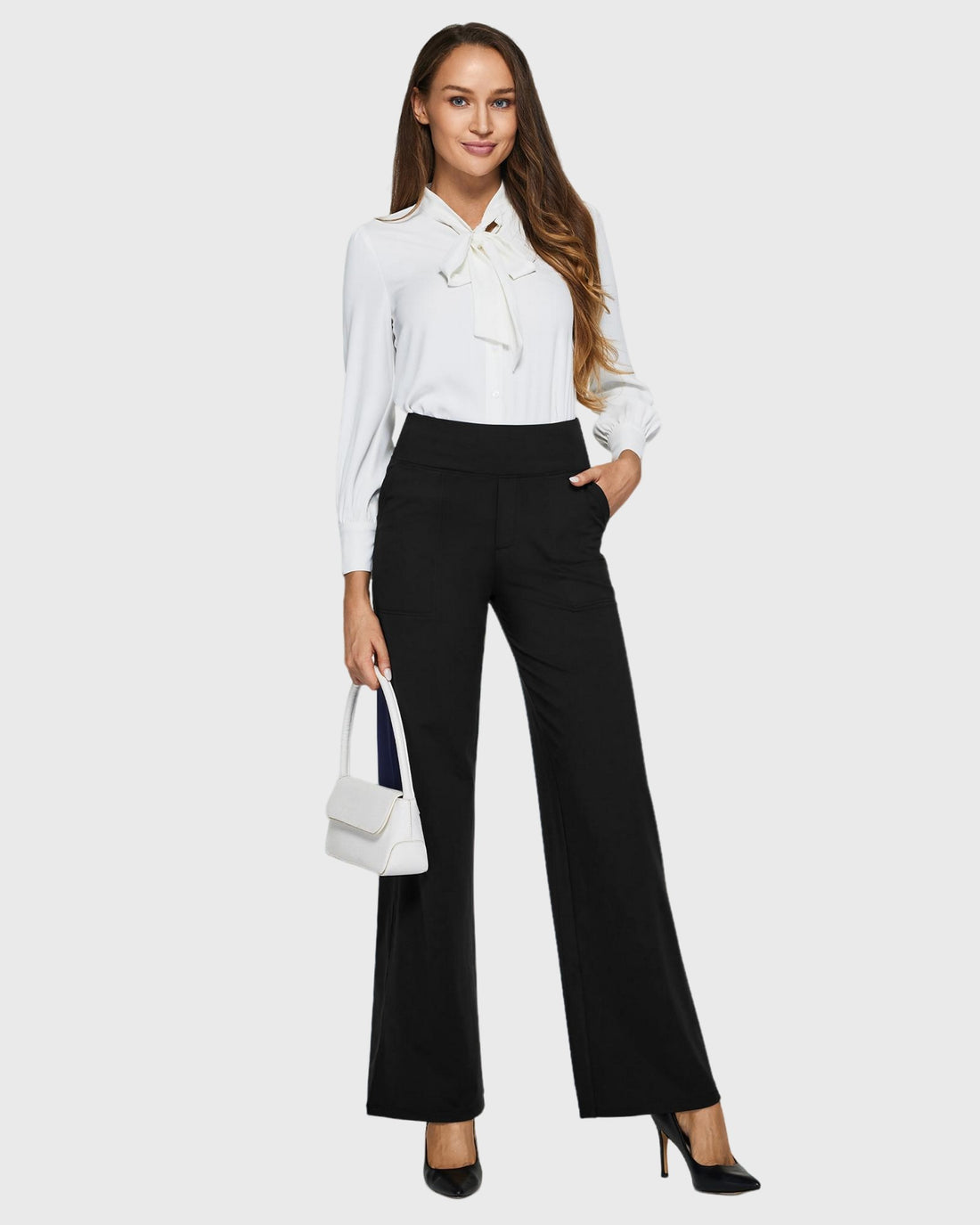 🔥Flash Sale⚡Loose High-Waist Business Casual Pants