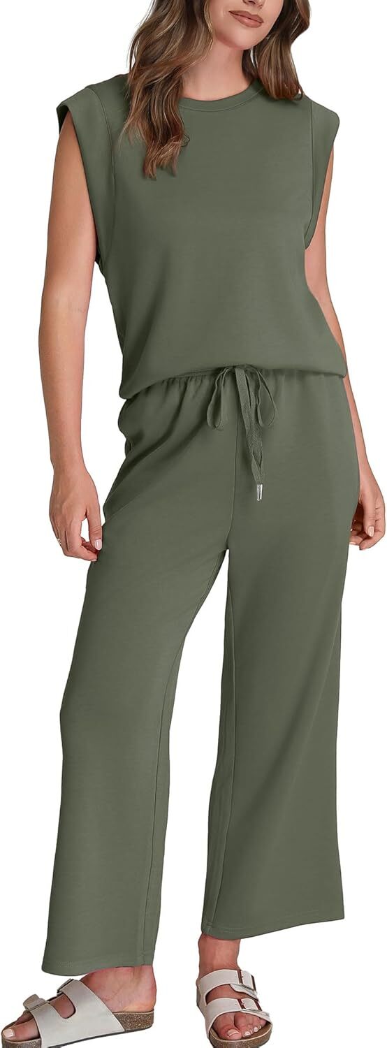 Two Piece Sets for Women Spring/Summer travel Lounge Sets