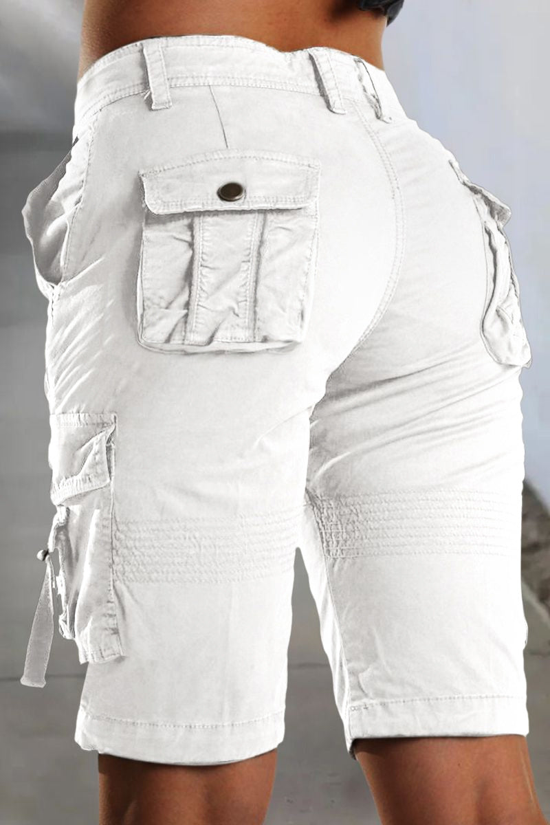 New Hot 2025🔥Stretch cargo shorts with flap pockets design