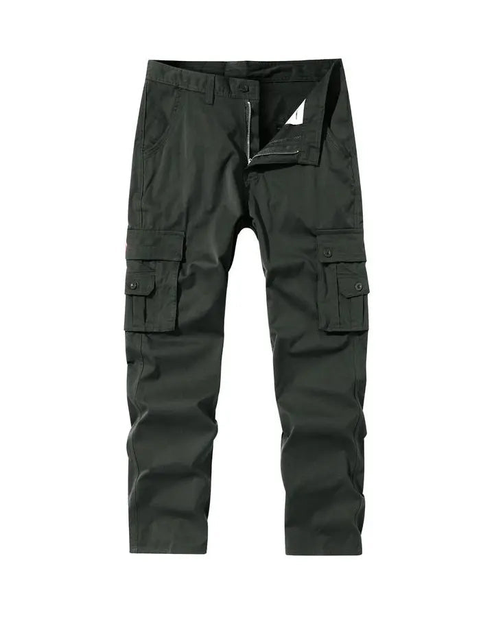 🔥2025 Hot Sale 90% off🔥Men's Solid Color Patched Zipper Fly Cargo Pants