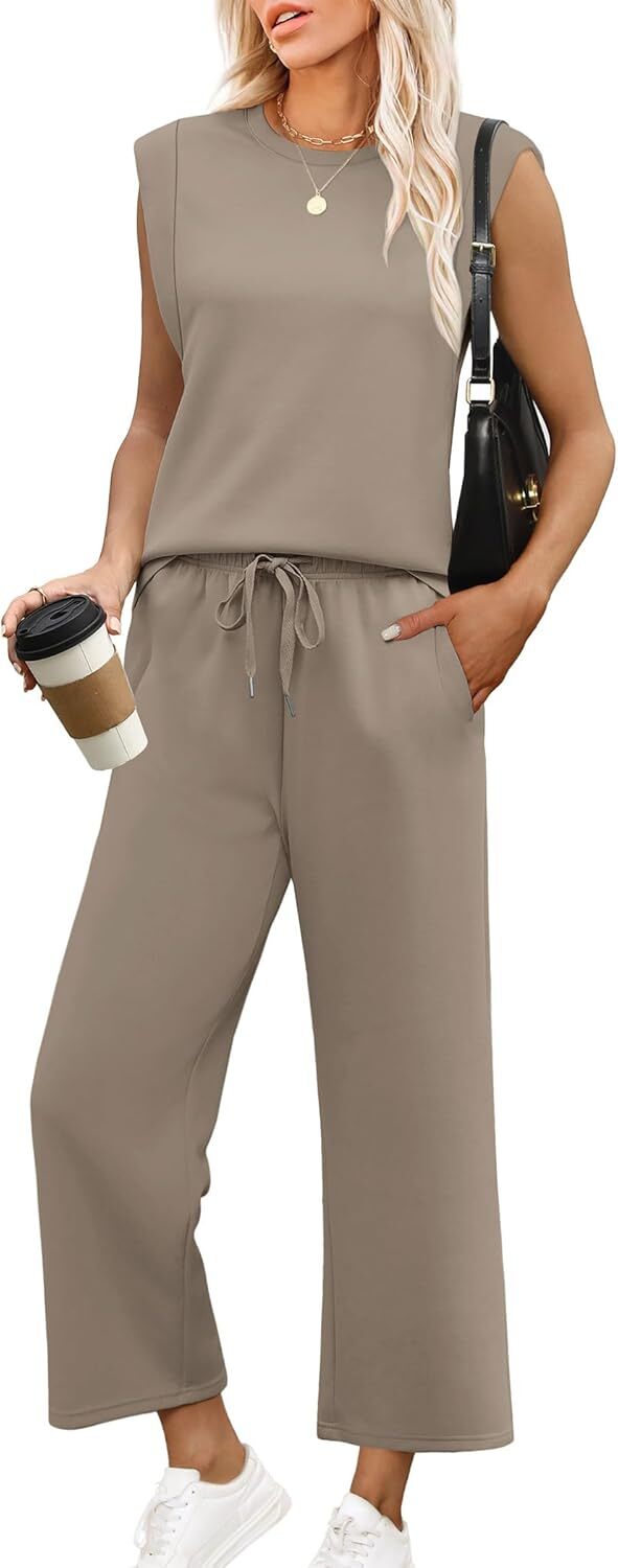 Two Piece Sets for Women Spring/Summer travel Lounge Sets