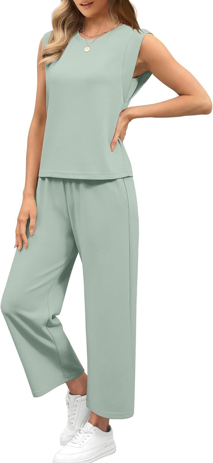 Two Piece Sets for Women Spring/Summer travel Lounge Sets
