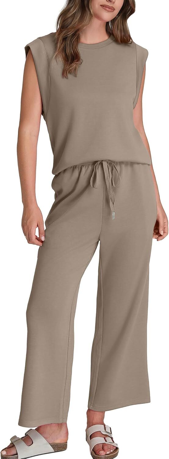 Two Piece Sets for Women Spring/Summer travel Lounge Sets