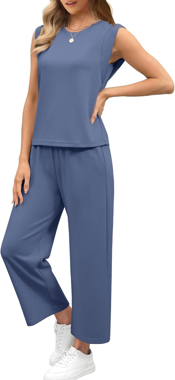 Two Piece Sets for Women Spring/Summer travel Lounge Sets
