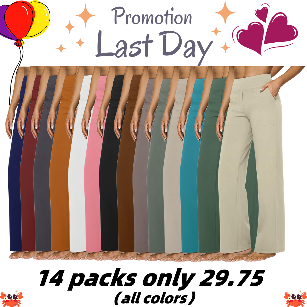 🔥Flash Sale⚡Loose High-Waist Business Casual Pants