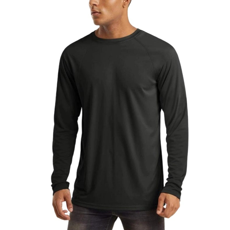 Men's UPF 50+ Long Sleeves Shirts Quick Dry Lightweight T-Shirt for Hiking Swimming Workout Rashguard