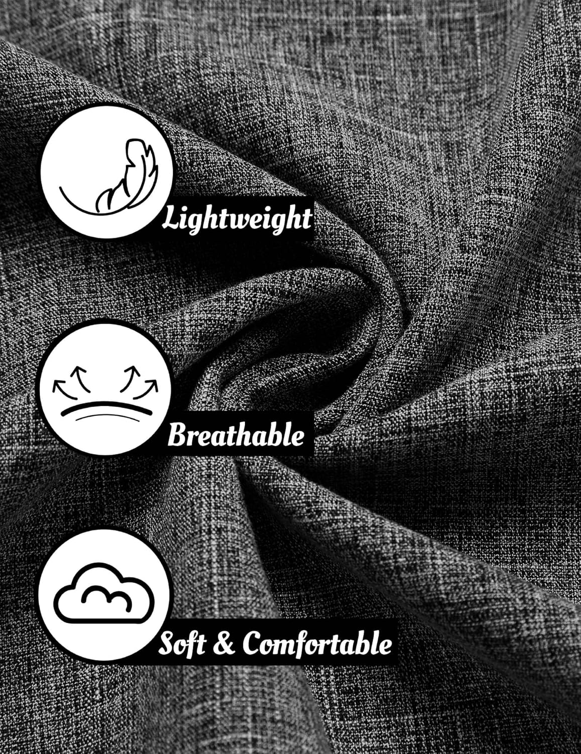 🔥Men's Linen Shirts Short Sleeve Casual Shirts Button Down Shirt for Men Beach Summer Wedding Shirt