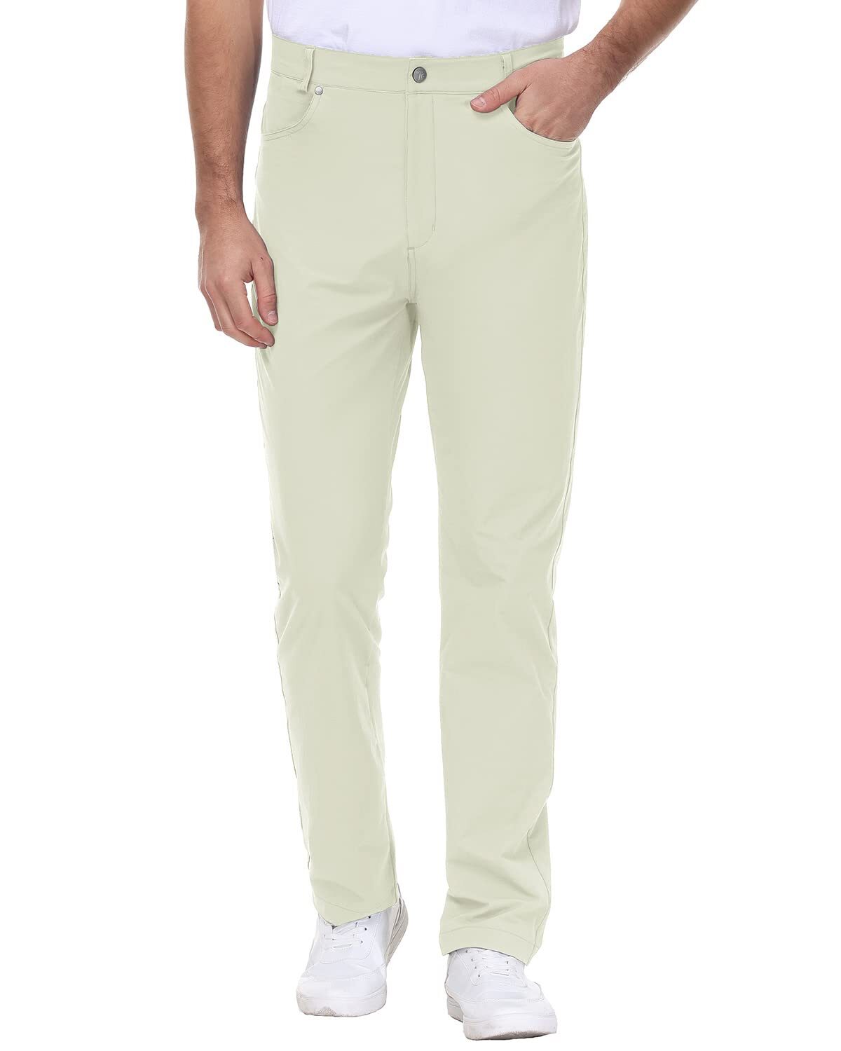 š„PROMOTION LAST DAYš„Men's Stretch Golf Pants Lightweight Quick Dry Work Casual Dress Pants 6 Pack