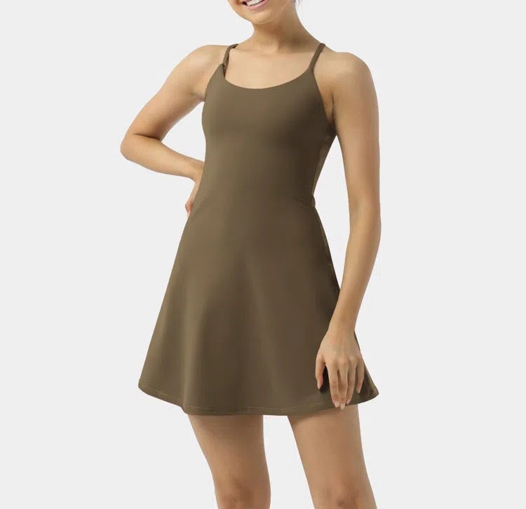 🔥Flash Sale⚡ Softlyzero Plush Backless Active Dress-Easy Peezy