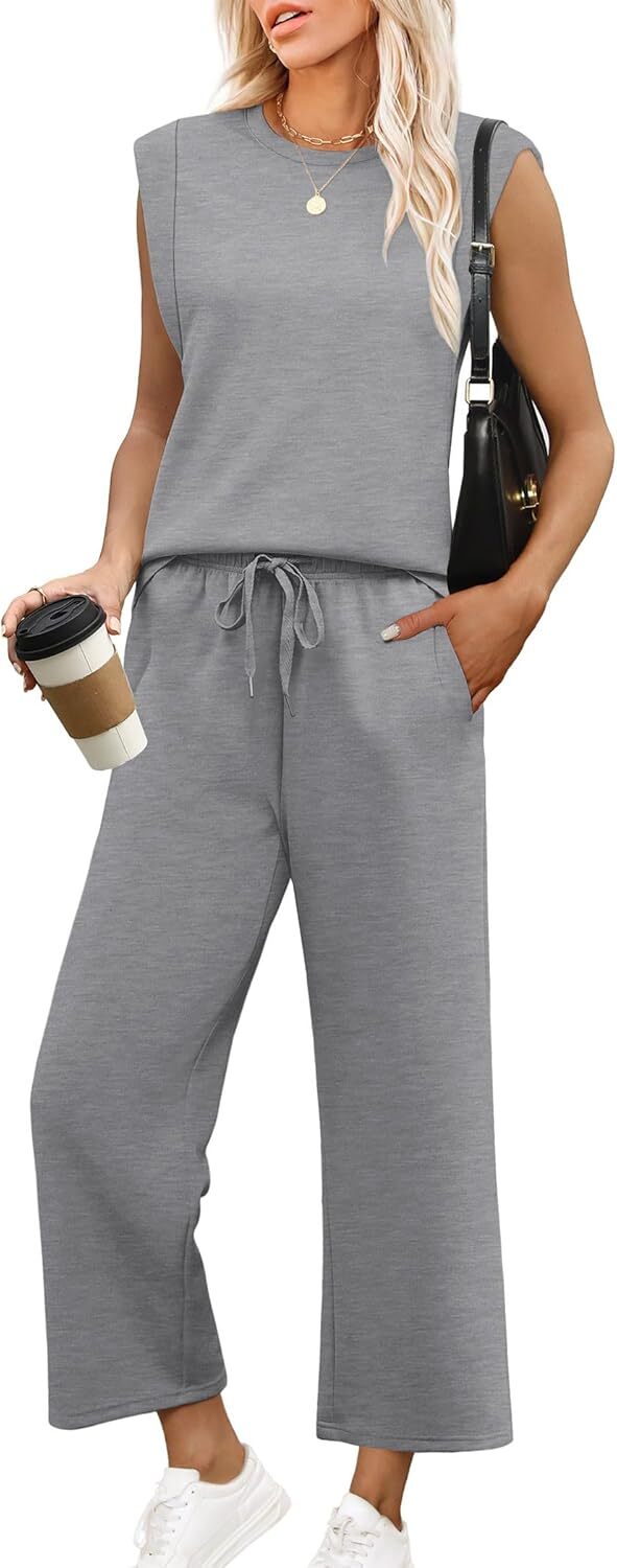 Two Piece Sets for Women Spring/Summer travel Lounge Sets