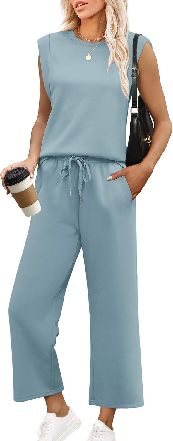Two Piece Sets for Women Spring/Summer travel Lounge Sets