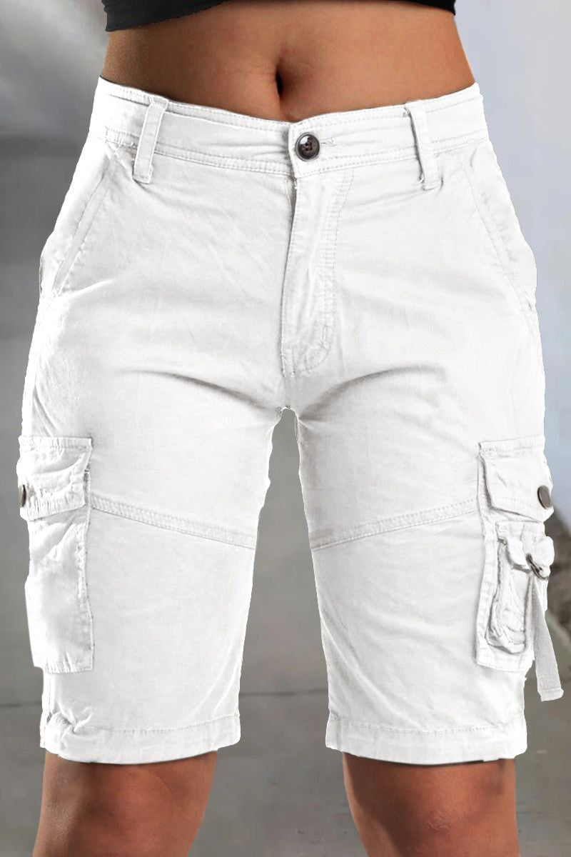 New Hot 2025🔥Stretch cargo shorts with flap pockets design