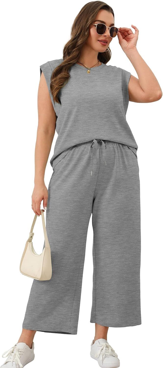 Two Piece Sets for Women Spring/Summer travel Lounge Sets