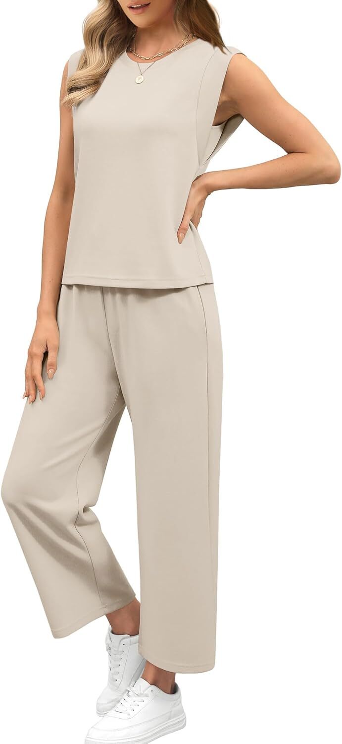 Two Piece Sets for Women Spring/Summer travel Lounge Sets