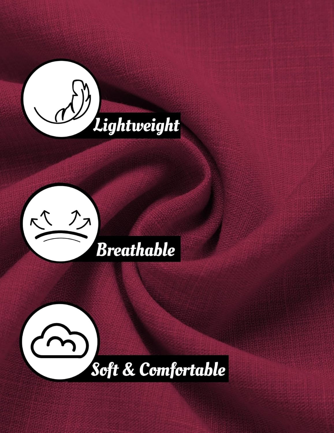 🔥Men's Linen Shirts Short Sleeve Casual Shirts Button Down Shirt for Men Beach Summer Wedding Shirt