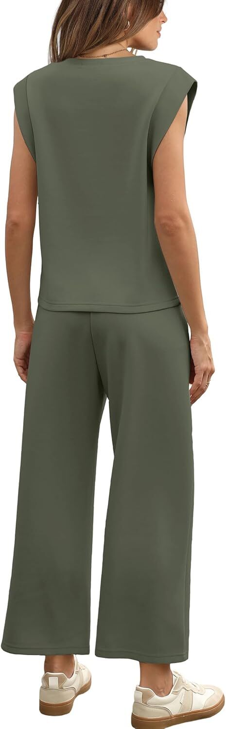 Two Piece Sets for Women Spring/Summer travel Lounge Sets