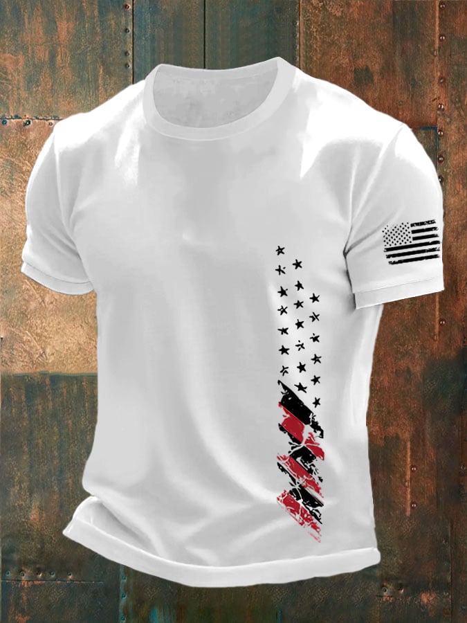 Men's Independence Day Printed T-Shirt