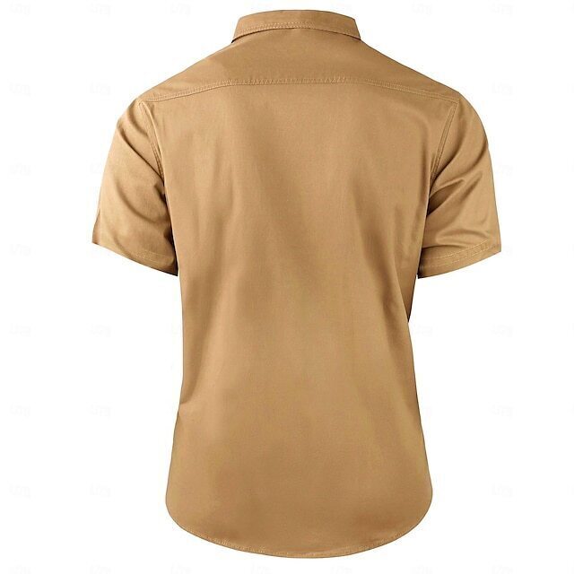 🔥Cow Print Casual Men's work shirt short sleeve