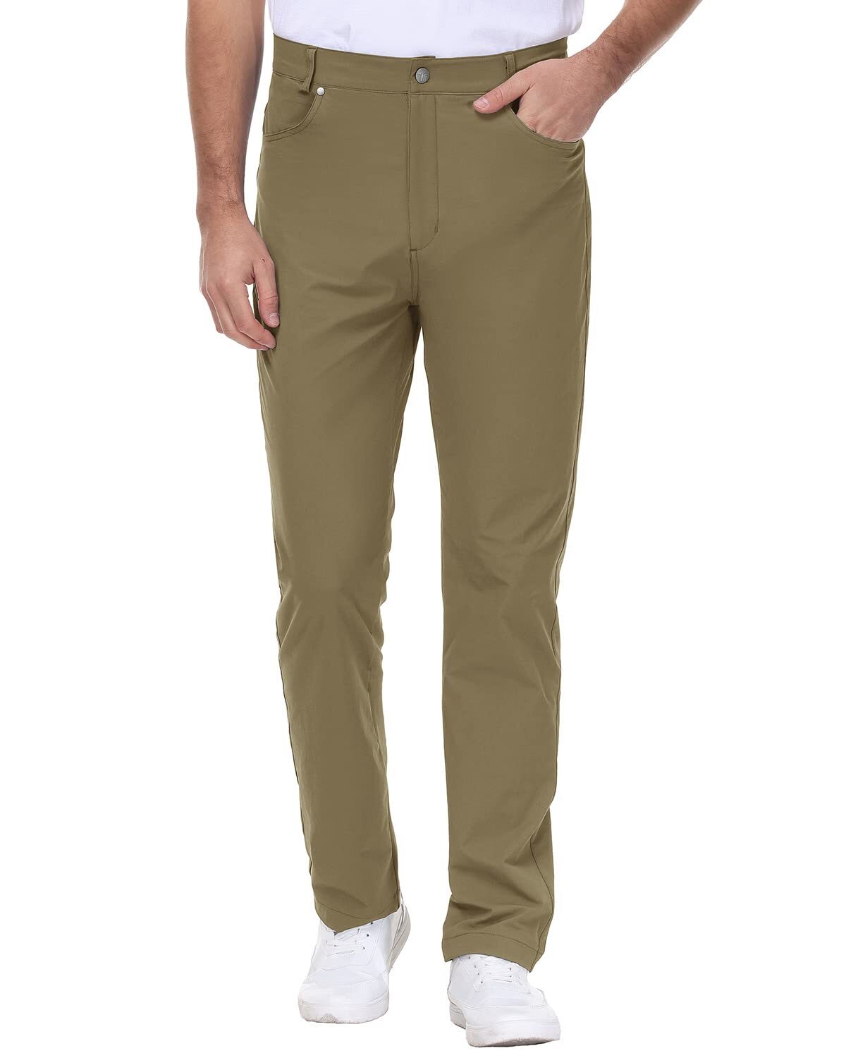 š„PROMOTION LAST DAYš„Men's Stretch Golf Pants Lightweight Quick Dry Work Casual Dress Pants 6 Pack