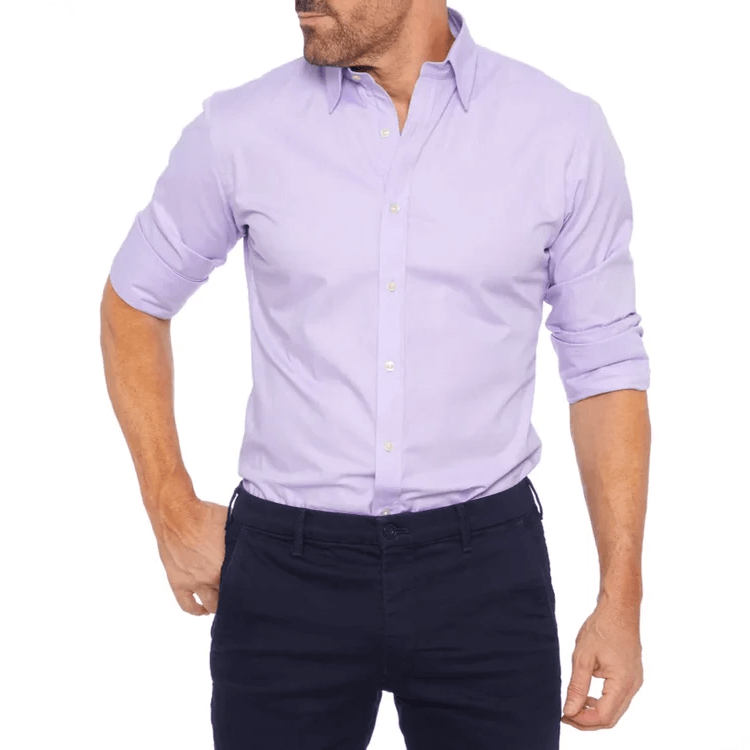 🔥2025 Hot Sale🔥Oxford Stretch Zip Shirt