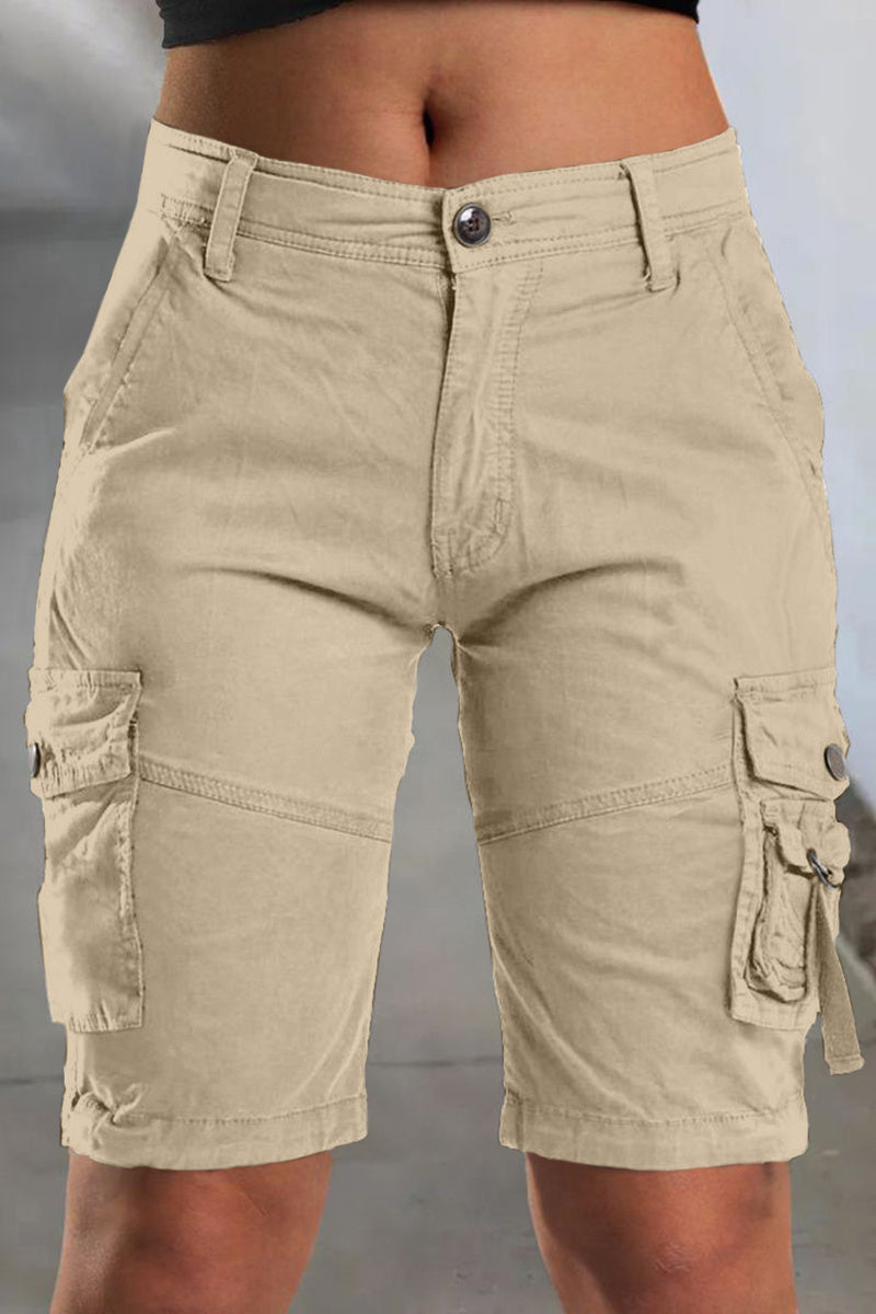 New Hot 2025🔥Stretch cargo shorts with flap pockets design