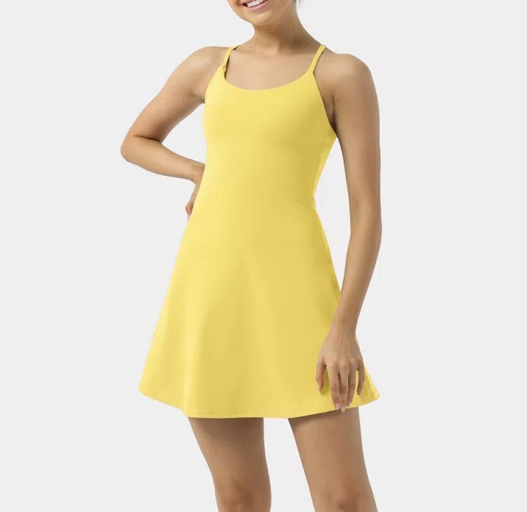 🔥Flash Sale⚡ Softlyzero Plush Backless Active Dress-Easy Peezy