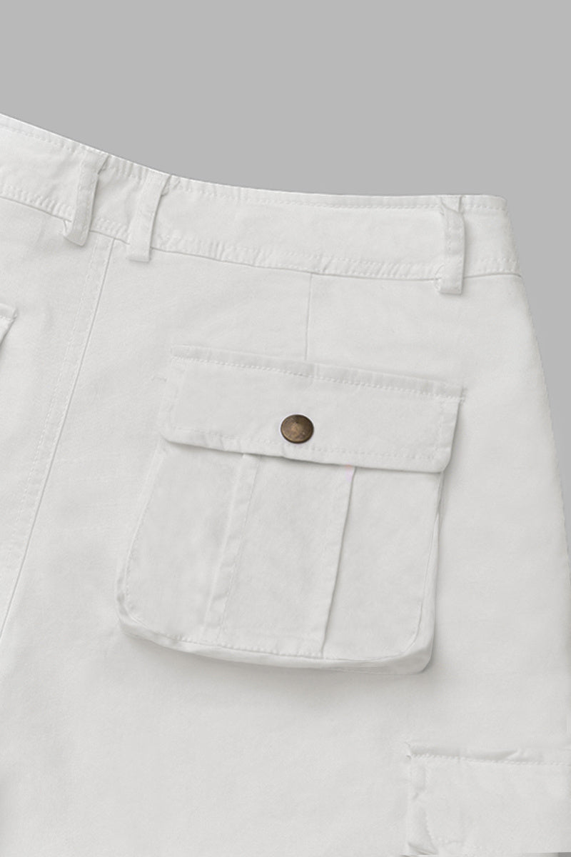 New Hot 2025🔥Stretch cargo shorts with flap pockets design