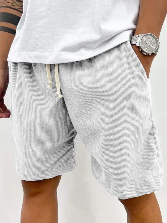 FINAL SALE⚡10 Packs for $34.99⚡ - Men's Fashion Vintage Corduroy Casual Elastic Stretch Shorts With Side Pockets