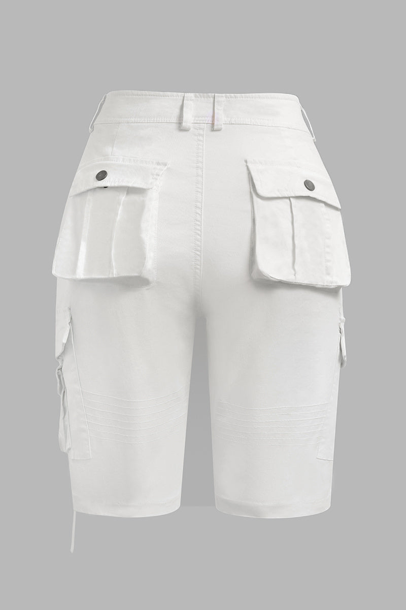 New Hot 2025🔥Stretch cargo shorts with flap pockets design