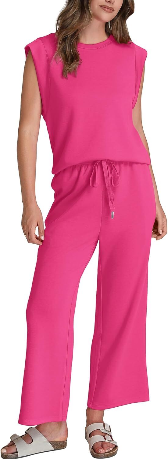 Two Piece Sets for Women Spring/Summer travel Lounge Sets